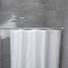 Kleine Wolke Telescopic Shower Curtain Rod 125-220 cm Chrome