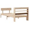 vidaXL Bed Frame without Mattress 90x200 cm Solid Wood Pine