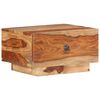 vidaXL Bedside Cabinet 40x40x25 cm Solid Acacia Wood