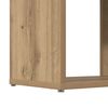 vidaXL TV Cabinet Set Brown 60 x 24 x 125.5 cm Engineered Wood