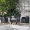 Keter Garden Chairs Rosalie 2 pcs Graphite