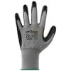 vidaXL Work Gloves 24 pcs Grey and Black 11 / XXL Polyester
