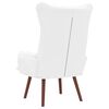 vidaXL Armchair White 69 x 74 x 93 cm Artificial Leather