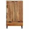 vidaXL Highboard Natural 60 x 33.5 x 100 cm Solid Acacia Wood