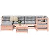 vidaXL 7 Piece Garden Sofa Set Solid Wood Douglas Fir