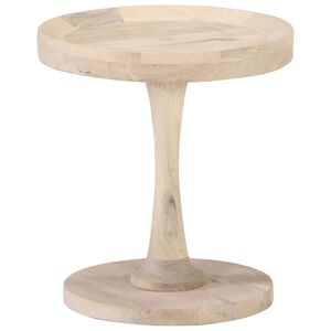 vidaXL Side Table &Oslash;40x45 cm Solid Mango Wood