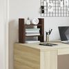 vidaXL Desk Organiser Brown Oak 34.5x15.5x35.5 cm Engineered wood