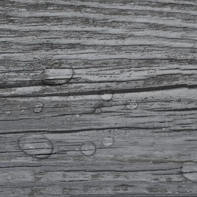 vidaXL PVC Flooring Planks 4.46 m² 3 mm Self-adhesive Shiny Grey