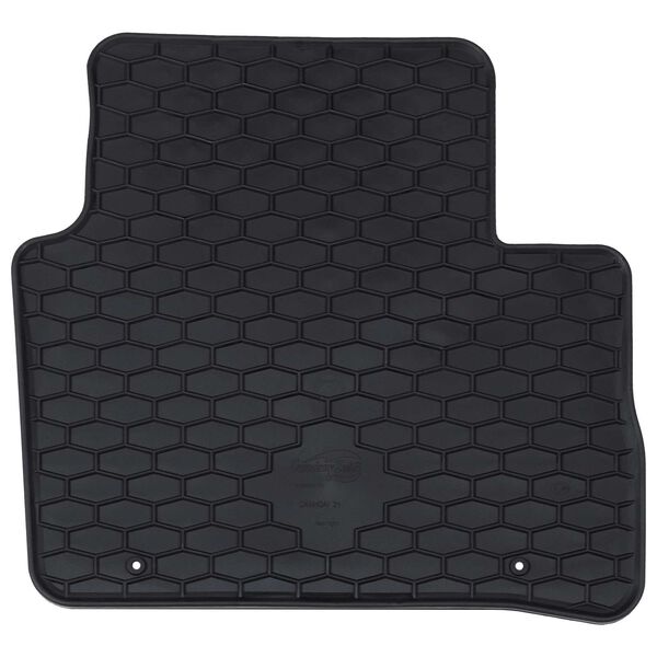 vidaXL Car Mat 4 pcs Black suitable for Nissan QASHQAI TPE