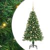 vidaXL Artificial Christmas Tree with 150 LEDs with Stand Green 120 cm