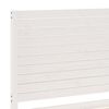 vidaXL Extra Long Bed Frame without Mattress White 90x210 cm Solid Wood
