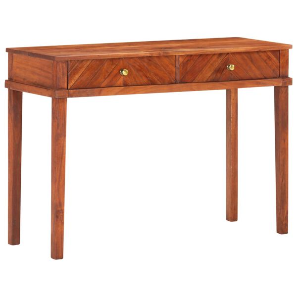 vidaXL Console Cabinet 110x40x76 cm Solid Acacia Wood