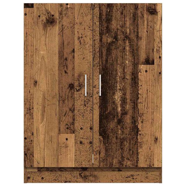 vidaXL Washing Machine Cabinet Old Wood 70.5x71.5x91.5 cm