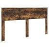 vidaXL Headboard Smoked Oak Engineered wood