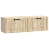 vidaXL Wall-Mounted TV Cabinet Wall-mounted Sonoma Oak 98 x 31 x 30 cm