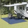 vidaXL Tent Carpet Blue 4x3 m
