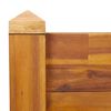 vidaXL Garden Raised Bed 60x60x44 cm Solid Acacia Wood