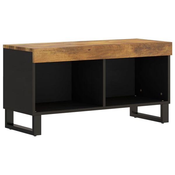 vidaXL TV Cabinet 85x33x43.5 cm Solid Wood Mango