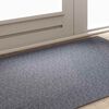 vidaXL Carpet Runner Light Grey 100 x 150 cm Fabric