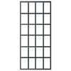 vidaXL Sliding Door with Hardware Set ESG Glass&Aluminium 90x205 cm