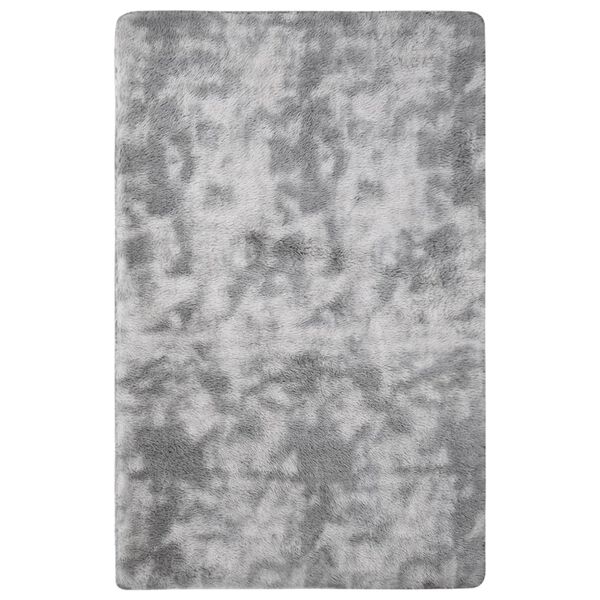 vidaXL Shaggy Rug Grey 230x160 cm