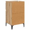 vidaXL Bedside Cabinet with Drawer 2 pcs Artisan Oak 40 x 35 x 70 cm