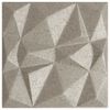 vidaXL Wall Panels 12 pcs Diamond Beton 50 x 50 cm XPS Foam