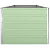 vidaXL Planter Pastel Green 385 x 100 x 75 cm Galvanised Steel