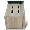 vidaXL Butterfly Houses 8 pcs Wood 14x15x22 cm