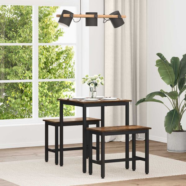 vidaXL Dining Tables 60 x 60 x 75 cm METAL