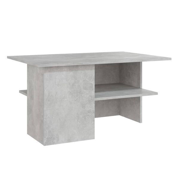 vidaXL Coffee Table Concrete Grey 90x60x46.5 cm Engineered Wood
