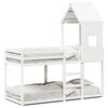 vidaXL Bunk Bed without Mattress White 90x200 cm Solid Wood Pine