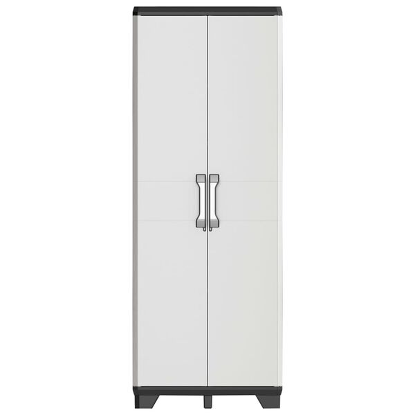Keter Multipurpose Storage Cabinet Gear Black and Grey 182 cm