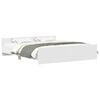 vidaXL Bed Frame without Mattress White 180x200 cm