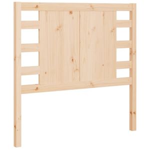 vidaXL Headboard 96x4x100 cm Solid Wood Pine