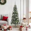 vidaXL Artificial Christmas Tree with 150 LEDs with Stand Green 150 cm