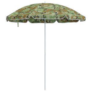 vidaXL Umbrella Camouflage 161 x 161 x 193 cm Polyester