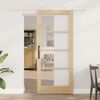 vidaXL Sliding Door ORKDAL Natural 86 x 198.5 cm