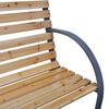 vidaXL Garden Bench 112 cm Solid Wood Fir