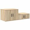 vidaXL Storage Cabinet 2 pcs Sonoma Oak 103 x 41 x 40 cm