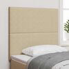 vidaXL Headboard with Headboard Light Green Grey 100 cm Faux Leather