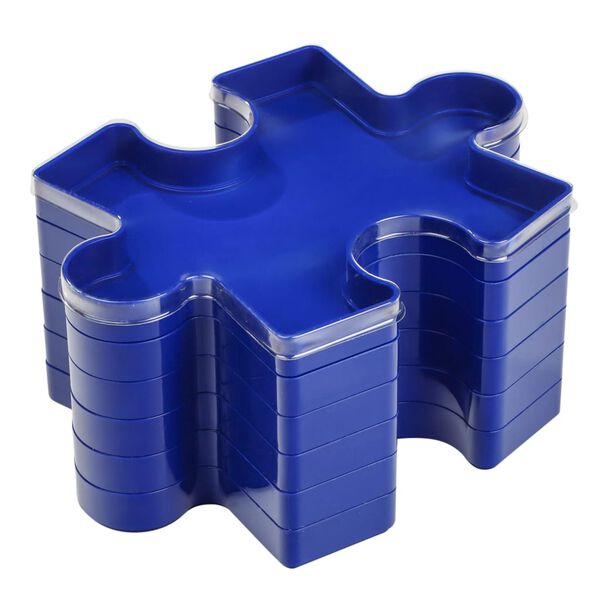 HI Puzzle Sorting Tray 21.5 cm Blue
