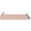 vidaXL Floating Shelf Wall-mounted 2 pcs Pink 60 x 18 x 2.5 cm Steel
