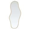 vidaXL Wall Mirror Gold 100x45 cm