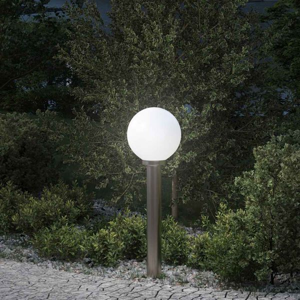 vidaXL Bollard Light 80 cm Stainless Steel IP44
