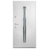 vidaXL Aluminium Front Door White 90x200 cm