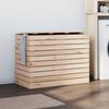 vidaXL Laundry Basket 88.5x44x66 cm Solid Wood Pine