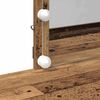 vidaXL Dressing Table Old Wood 100 x 40 x 130 cm Engineered wood