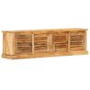 vidaXL Storage Bench 128 cm Solid Mango Wood