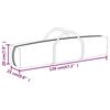 vidaXL Folding Party Tent Anthracite 3x6 m
